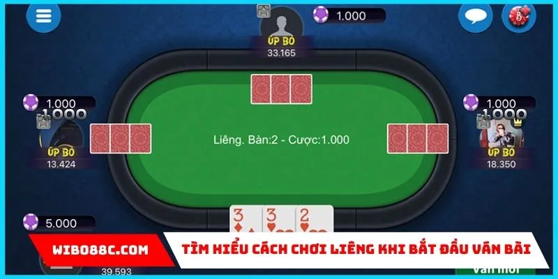 Cách chơi liêng Wibo88 cơ bản dành cho người mới cách chơi liêng