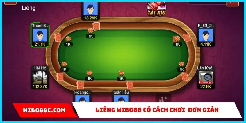 Cách chơi liêng Wibo88 cơ bản dành cho người mới game bài Liêng Wibo88
