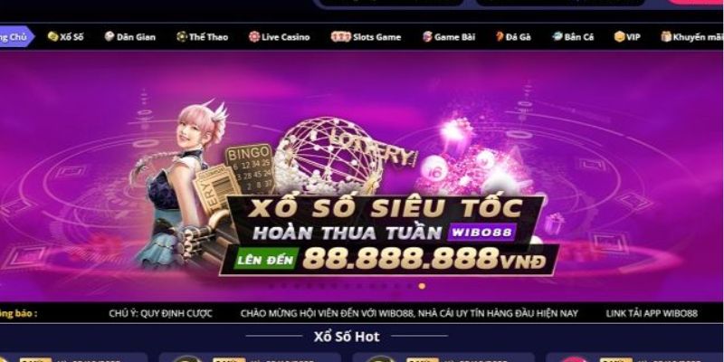 nạp tiền Wibo88 tại trang chủ