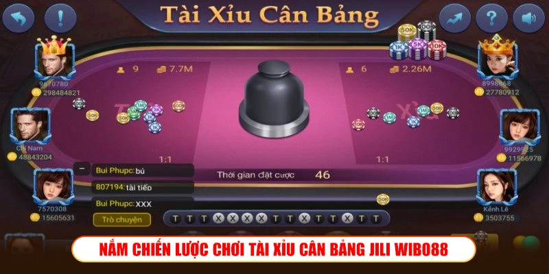 Nắm chiến lược chơi Tài xỉu Cân Bảng JILI Wibo88